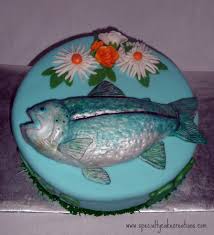 Just salmon, egg, onion, and a few staples. Specialty Fish And Flowers Birthday Cake Specialty Cake Creations