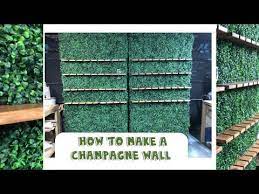 Diy Champagne Wall Diy Party Decor Youtube Diy Party Decorations Diy Wall Diy Event