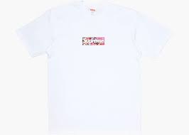 Supreme also has a long tradition of photo tees that feature artists or celebrities, ranging from kate moss to gucci mane, sporting supreme gear in the prints. Supreme X Takashi Murakami Box Logo T Shirt