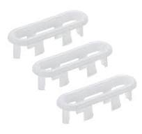 PATIKIL Sink Trim Overflow Cover, 3Pcs 2x0.7 Inch Oval Sink ...