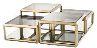 Add style to your home, with pieces that add to your decor while providing hidden storage. Casa Padrino Luxury Coffee Table Brass 75 X 75 X H 48 Cm Stainless Steel Coffee Table With Glass Tops And Mirror Glass Luxury Living Room Furniture