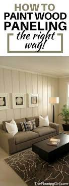 Save money by painting wood paneling with grooves. How To Paint Wood Paneled Walls And Shiplap The Flooring Girl