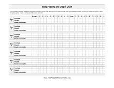 7 Best Feeding Tummy Time Tracking Templates Images