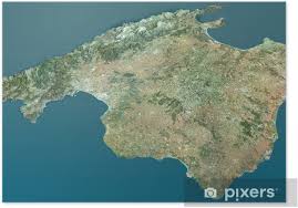 Home > balearic > mallorca mapa ciudad de la región. Poster Vista Aerea De La Isla De Mallorca Islas Baleares Espana Pixers Vivimos Para Cambiar