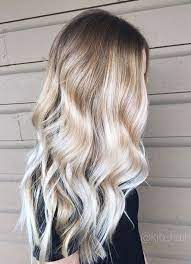 Frisur Lange Haare Wellen Cabello Largo Y Rubio Pelo Rubio Con Raices Oscuras Pelo Rubio Balayage