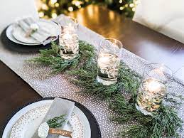 Homfy 4 piece dining table set with 2 chairs & bench 43inch wooden kitchen table for home, kitchen, dining room, small space w/storage racks (retro) $159.99. Diy Christmas Table Setting And Centerpiece Ugly Duckling House