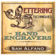 Ozdobné nadpisy a animované písmo (118 druhů) : Grs Dvd Lettering Techniques For Handengravers Auren Sk