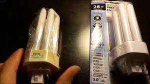 Awesome colored fluorescent light bulbs from paintballer22 how to repair burned out fluorescent tubes 1940s preheat fluorescent light fixtures. Plug In Compact Fluorescent Light Cfl Bulb Removal Youtube
