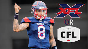 Black, teal, blue, burnt orange, and white. Cfl S Vernon Adams Says He Won T Leave For Xfl