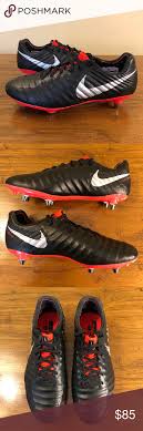 Nike Tiempo Legend 7 Elite Sg Flyknit Soccer Cleat Soccer Cleats Black Nikes Soccer Cleats Nike