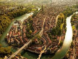 Bern Switzerland Westernunion Aerial View World Heritage Sites Places To See
