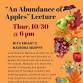October 30: An Abundance of Apples lecture - Lopez Island Library, 2225 Fisherman Bay Rd Event Image