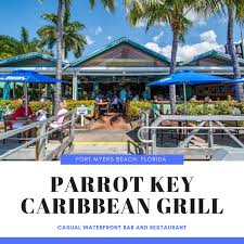 There are beach pubs with jimmy buffet cover bands: Parrot Key Caribbean Grill Fort Myers Beach Must Do Visitor Guides