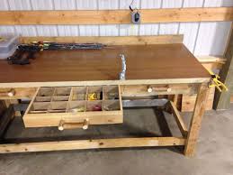 I Have Mounted An Apple Archery Bow Vise On The End Of The Bench Next To My Bow Tuning Tool Drawer And I Have Mounted A B Building Drawers Tool Drawers