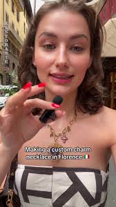 Charm Necklace Florence Italy