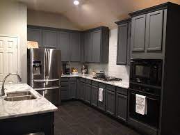 We're painting our cabinets with sw emerald urethane and will let them sit for 30 days to fully cure, but at what point can they be safely moved around? Web Gray Sherwin Williams Cabinets Grey Painted Kitchen Guest Bedroom Remodel Small Bedroom Remodel