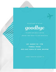 Please join us on date in expressing best wishes for the future. 8 Going Away Party Invitations To Help You Reminisce Stationers