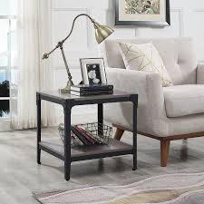 Select your coffee table style and color scheme. Wilson Riveted Grey Wash Set Of Two End Tables By River Street Designs Walmart Com Muebles A Medida Muebles Dormitorio Turquesa