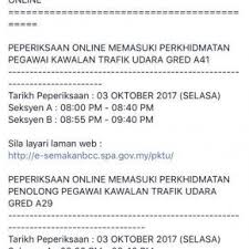Apa yang penting, anda kena isi permohonan online jawatan penolong pegawai kawalantrafik udara gred a29 bagi permohonan kerja lepasan diploma, stpm, stam, stp, hsc menerusi suruhanjaya. Pin By Hafiz Mohd On Infikerjaya Inbox Screenshot