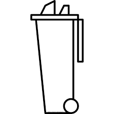The world needs a trash can cartoon. Trash Can Coloring Page Ultra Coloring Pages