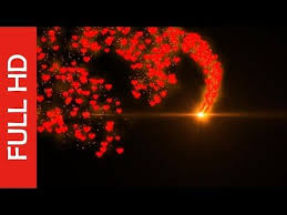 Love Shape Animation Best Heart Particles Effects Youtube Iphone Background Images Green Background Video Free Video Background