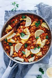 One Pot Spanish Quinoa Making Thyme For Health Recipe Vegetarian Meal Plan Vegetarian Recipes Healthy Whole Food Recipes
