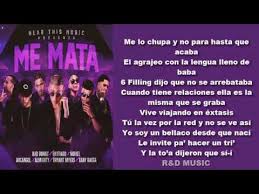 In #arcangel • 3 years ago. Bad Bunny Arcangel Me Mata Letra Daedalusdrones Com