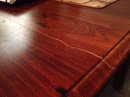 Wild Chestnuts How To Fix A Cracked Wooden Table Wood Repair Wooden Tables Wooden Table Top