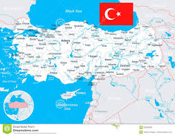 Descubrir turquía de otra forma. Turquia Mapa E Bandeira Ilustracao Ilustracao Stock Ilustracao De Nearsightedness Cinzento 92594639
