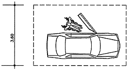 The normal parking fee of $0.60 per half hour is charged at these car lots after 5:00pm, including sundays and public holidays. Accessibility Design Manual 1 Urban Designs 7 Parking