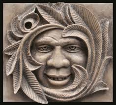Green man images in folklore and art