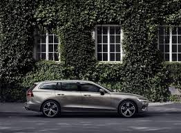 2019 Volvo V60 T6 Awd Inscription Color Pebble Grey Metallic Side Wallpapers 40 Newcarcars