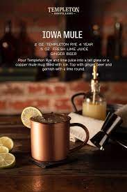 Simple Rye Whiskey Mule Cocktail Recipe Whiskey And Ginger Ale Whiskey Recipes Cocktail Recipes Whiskey