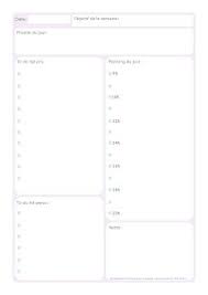 Offert Un Planning Journalier A Imprimer Daily Planner Calendrier Journalier A Imprimer Agenda A Imprimer