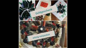 Deshalb stellt ihnen die geburtstagsfee hier tolle bastelideen vor, die anhand.geburtstag lustiges und originelles zum 50. Geldgeschenk Zum 50 Originell Verpacken Geldgeschenk Geldeinpacken Geburtstag Youtube