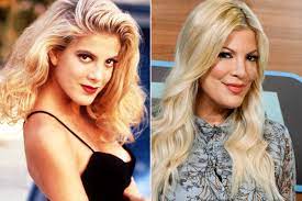 We were having coffee in between meetings with networks. Tori Spelling Older Kids Didn T Recognize Her In Beverly Hills 90210 People Com
