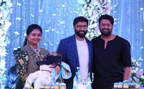 The film is said to be a family entertainer. Prabhas Makes His First Appearance After Saaho Success Attends Gopichand S Son S Birthday Video Inside