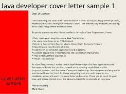 Junior java developer cover letter sample. Java Developer Resume Cover Letter July 2021