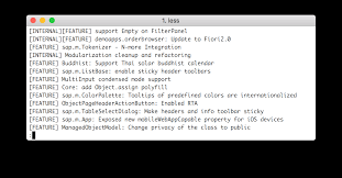 This is not recommended for commits, however, because it provides limited description of what. Generating Release Notes From Git Commit Messages Using Basic Shell Commands Git Grep Sap Blogs