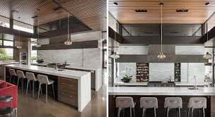 a hidden spice rack keeps this kitchen