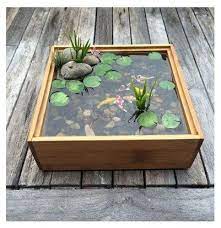 Putih adalah warna netral yang mampu berbaur. Model Kolam Ikan Mini Indoor Water Garden Patio Pond Ponds Backyard
