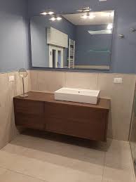 Noi di xlab design ti aiutiamo partendo dalla. Mobile Bagno Sospeso Milano In Rovere Design L 160 Cm Mobilificio Mirandola