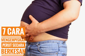 Makin hari rasa makin buncit. 7 Cara Alami Kempiskan Perut Dengan Berkesan