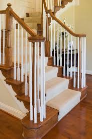 Pin By Carrhomes On Entry Foyers Stairways Stair Runner Carpet Wooden Staircase Railing Wooden Stairs