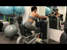 These hip abductor exercises will seriously work your side butt. Abductor Machine For Glutes Youtube