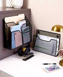Magnetic Mesh File Holders Pretty Office Supplies Office Supplies Logo Office Supplies Gift Basket