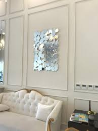 Mẫu gương trang trí decor phòng khách sang xịn