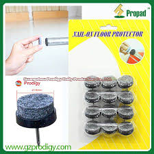feil with nail pads fiemly attach on the feet of furniture legs protect hardwood from scratches and attrition furniture legs floor protectors flooring