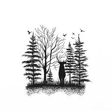 Perfeita Patronum Forest Tattoos Tattoo Drawings Cover Tattoo