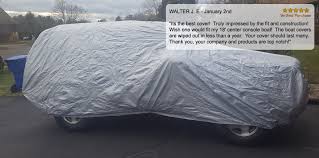 They make it easy to find a car cover for your exact vehicle so you're not guessing whether the cover will fit. Platinum Shield Conversion Van Cover